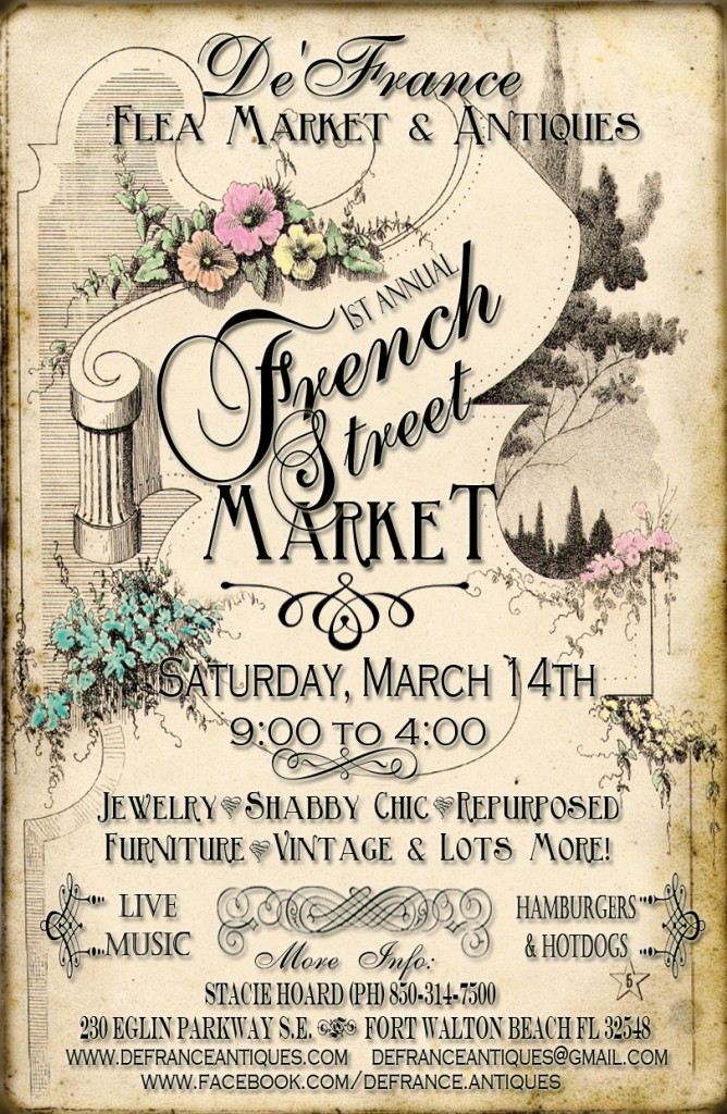 french market poster